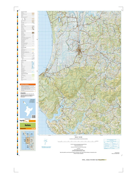 AV26 - Kaitaia Topo50 map
