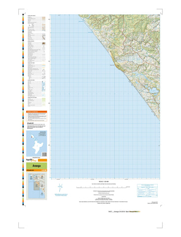 AX27 - Aranga Topo50 map