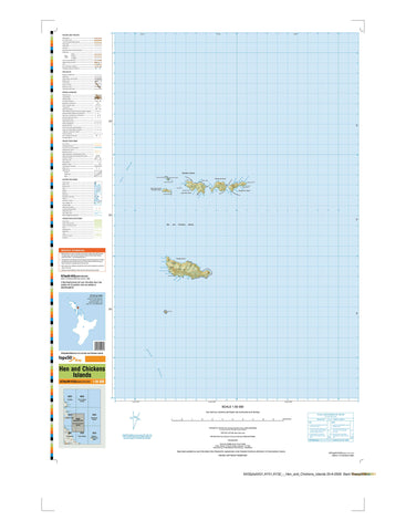 AX32ptsAX31AY31AY32 - Hen and Chicken Islands Topo50 map