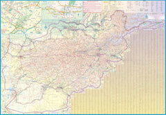 Turkmenistan & Afghanistan ITMB Map