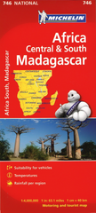 Africa Central & Southern Michelin Map