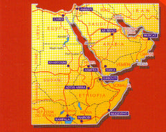 Africa North East & Arabia Michelin Map 745