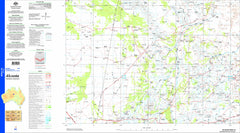 Alcoota SF53-10 Topographic Map 1:250k