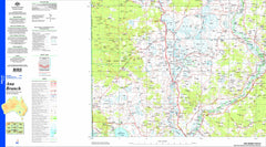 Ana Branch SI54-07 Topographic Map 1:250k