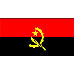 Angola Flag 1800 x 900mm