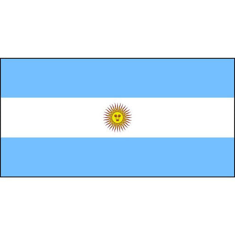 Argentina (with emblem) Flag 1800 x 900mm