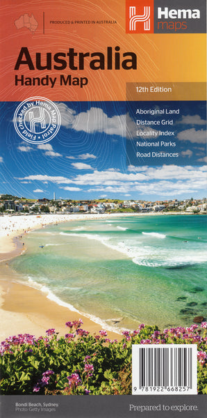 Australia Hema Handy Map 12th Edition