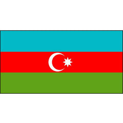 Azerbaijan Flag 1800 x 900mm