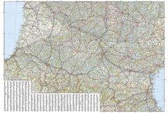 Southern France National Geographic Folded Map