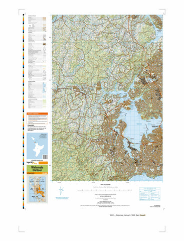 BA31 - Waitemata Harbour Topo50 map