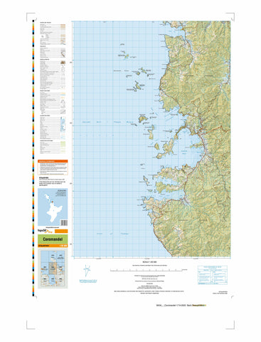 BA34 - Coromandel Topo50 map