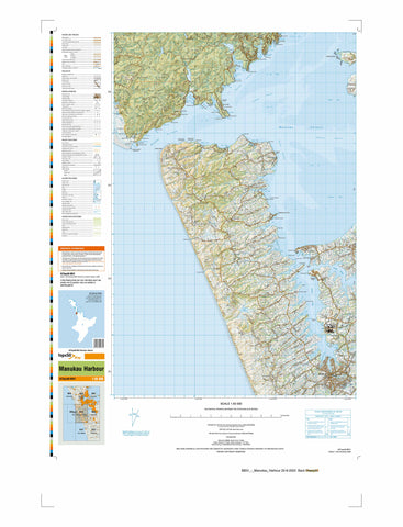 BB31 - Manukau Harbour Topo50 map