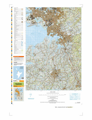 BB32 - Papatoetoe Topo50 map