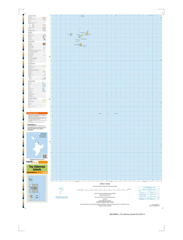 BB37ptBB36 - The Alderman Islands Topo50 map