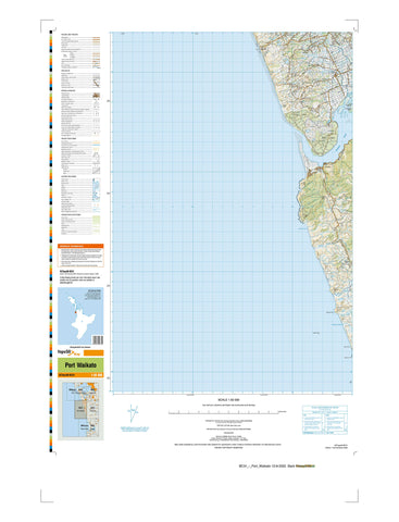 BC31 - Port Waikato Topo50 map