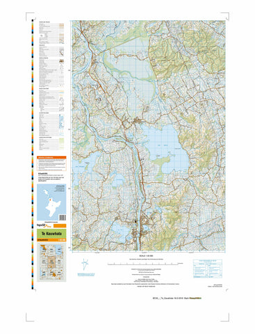 BC33 - Te Kauwhata Topo50 map