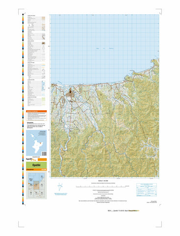 BE41 - Ōpōtiki Topo50 map