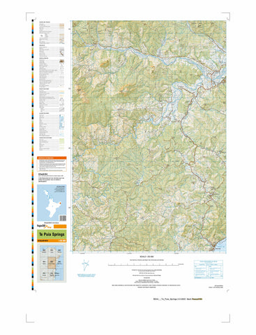 BE44 - Te Puia Springs Topo50 map