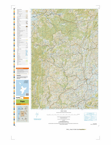 BF32 - Piopio Topo50 map