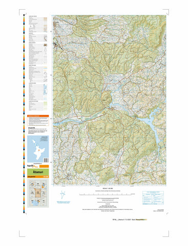 BF36 - Atiamuri Topo50 map