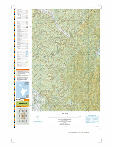 BG38 - Wairapukao Topo50 map