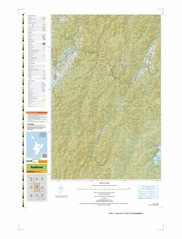 BG39 - Ruatahuna Topo50 map