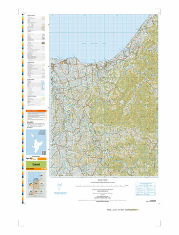 BH30 - Urenui Topo50 map