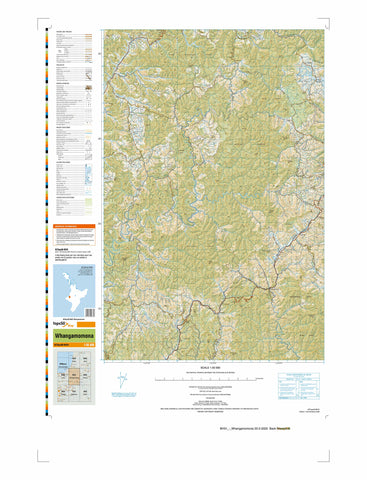 BH31 - Whangamomona Topo50 map