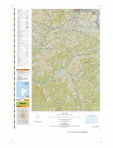 BH33 - Retaruke Topo50 map