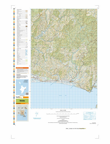 BH42 - Nuhaka Topo50 map