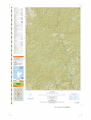 BJ32 - Pipiriki Topo50 map