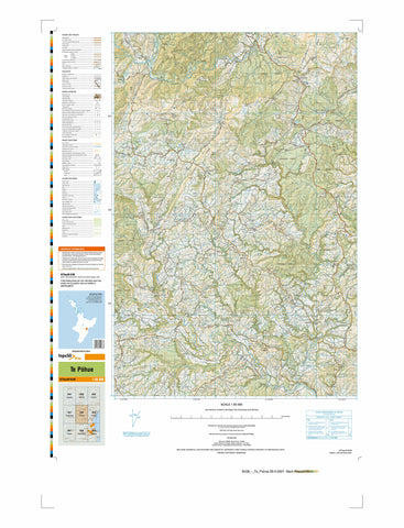 BJ38 - Te Pōhue Topo50 map