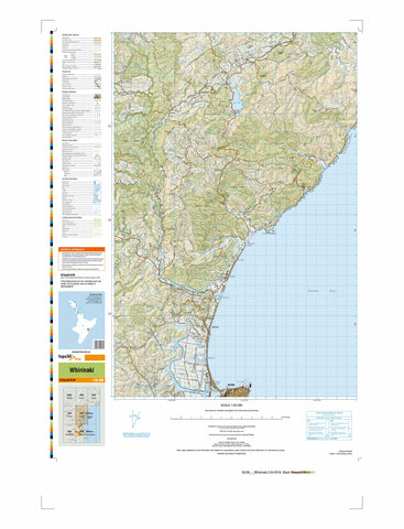 BJ39 - Whirinaki Topo50 map