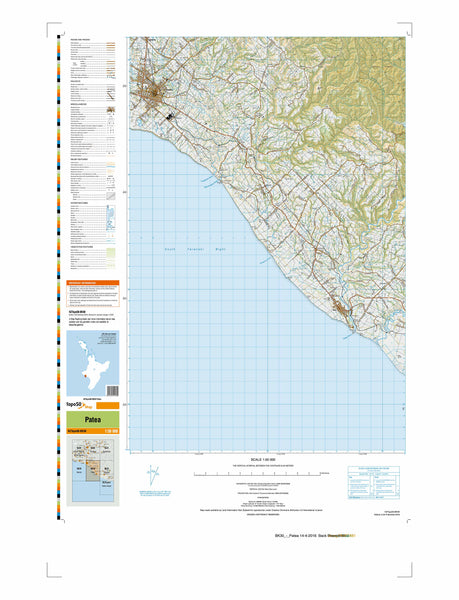 BK30 - Pātea Topo50 map