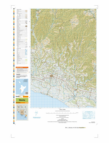 BK31 - Waverley Topo50 map