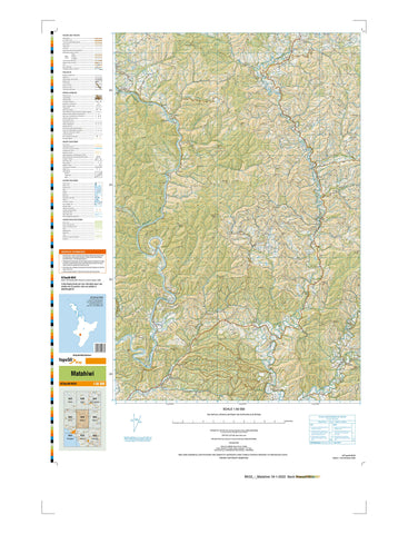 BK33 - Matahiwi Topo50 map
