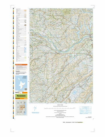 BK38 - Maraekakaho Topo50 map