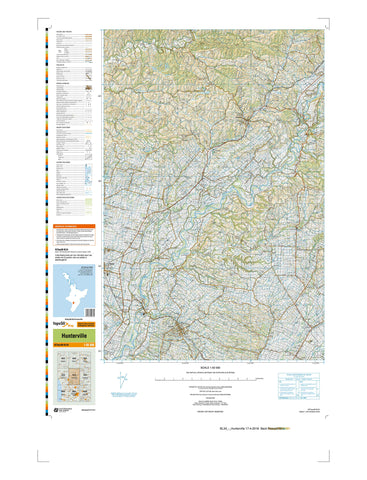 BL34 - Hunterville Topo50 map