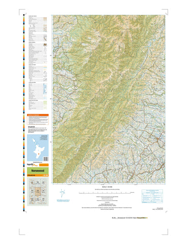 BL36 - Norsewood Topo50 map