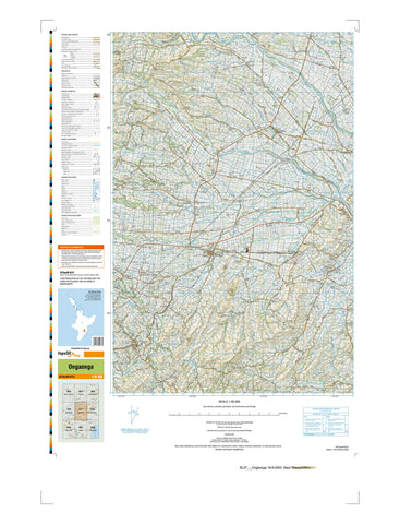 BL37 - Ongaonga Topo50 map