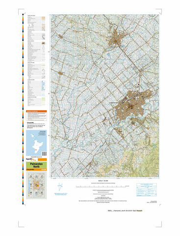 BM34 - Palmerston North Topo50 map