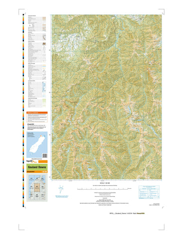 BP23 - Gouland Downs Topo50 map