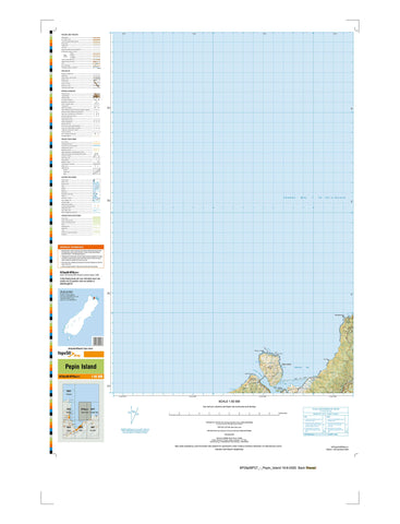 BP26ptBP27 - Pepin Island Topo50 map