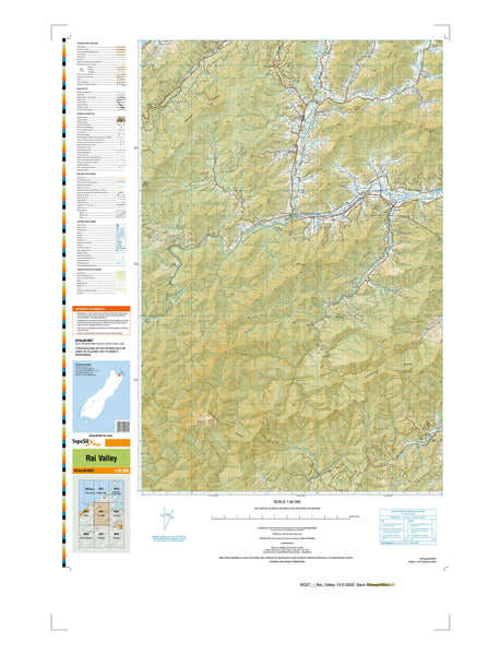 BQ27 - Rai Valley Topo50 map