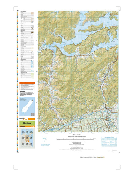 BQ28 - Havelock Topo50 map