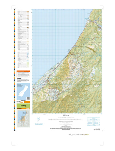 BR21 - Granity Topo50 map