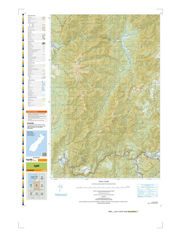 BR22 - Lyell Topo50 map