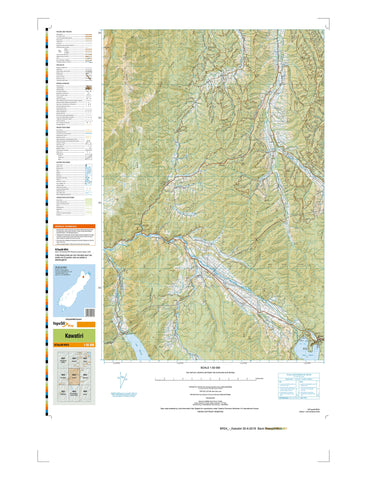 BR24 - Kawatiri Topo50 map