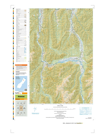 BS23 - Matakitaki Topo50 map