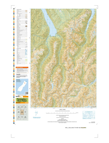 BS24 - Mount Robert Topo50 map